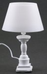 (image for) White Farmhouse Table Lamp 12v