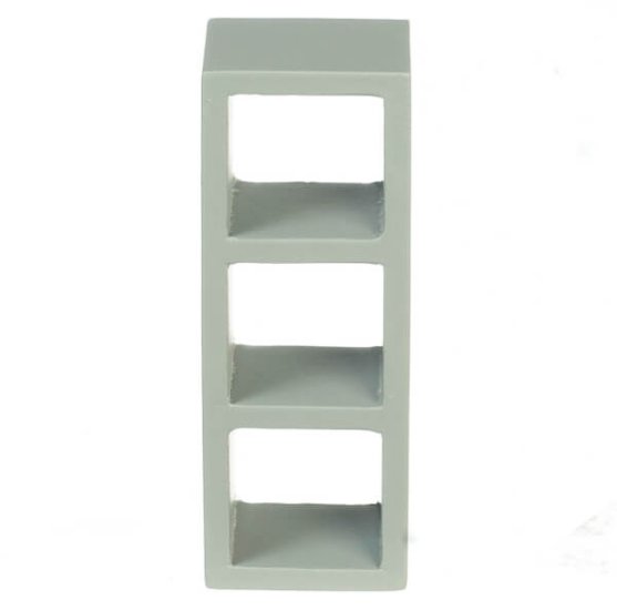 (image for) Cubic Cubby 3 Shelf Unit - Gray