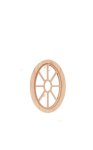 (image for) 1/2in Scale Oval Window - Plain Trim