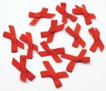 (image for) Red Ribbon Bow 12pc