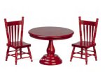 (image for) Dining Room Furniture Set - 3pc - Mahogany