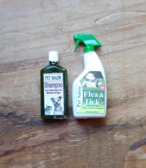 (image for) Pet Shampoo & Flea & Tick Spray