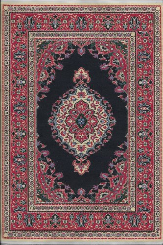 (image for) Turkish Area Rug - Red & Black