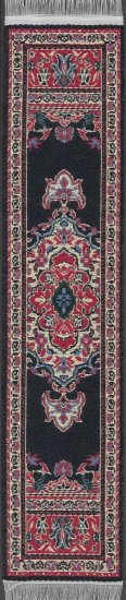 (image for) Turkish Runner Rug - Black & Red