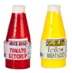 (image for) Ketchup & Mustard Bottles