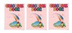 (image for) Rainbow Coloring Book 3pc