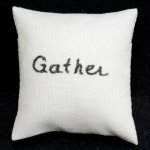 (image for) Gather Ecru Throw Pillow