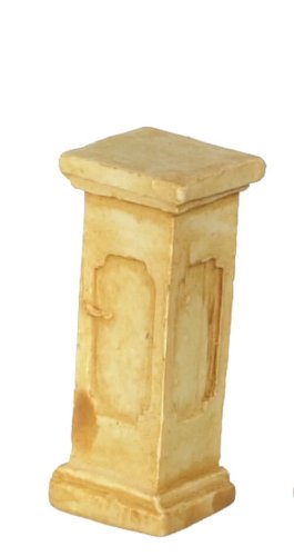 (image for) 1/2in Scale Tan Garden Pedestal