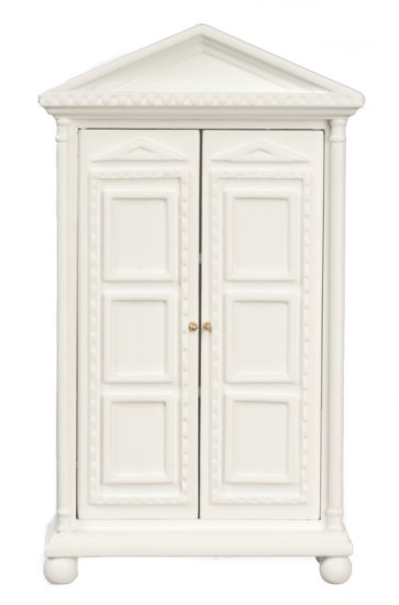 (image for) White Cupboard w/ Working Doors