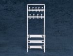 (image for) Foyer Shelf & Coat Rack White