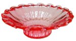 (image for) Crystal Pink Glass Flared Bowl