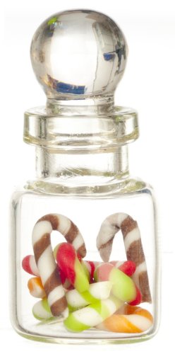 (image for) Candy Canes in Jar