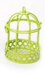 (image for) Fairy Garden Green Wire Bird Cage