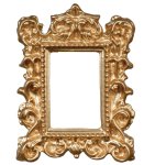 (image for) Fancy Gold Frame 2 x 1.5