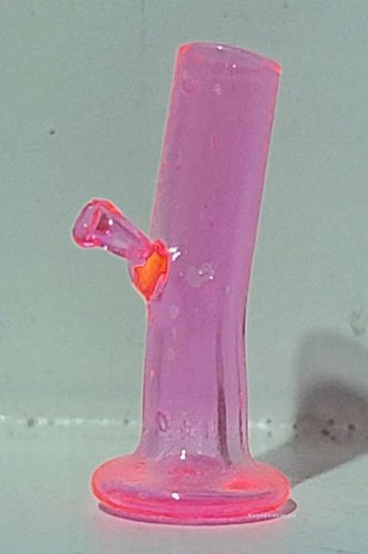 (image for) Glass Water Pipe - Hot Pink