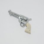 (image for) Western Style Revolver Chrome w/ Ivory Grip