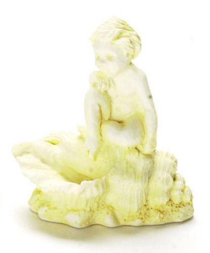 (image for) Ivory Sitting Cherub Statue