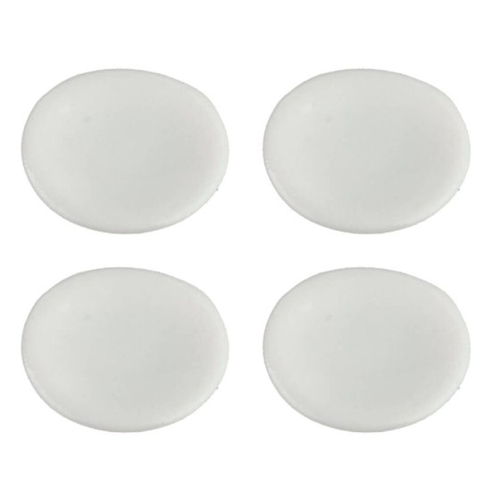 (image for) Saucer - White 4pc