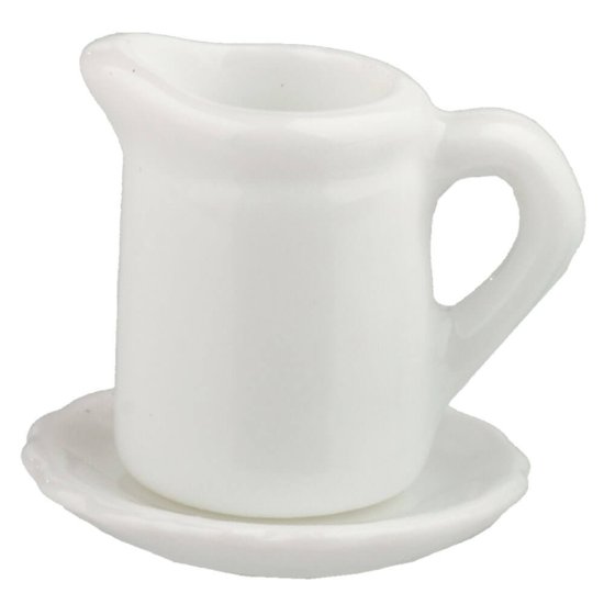 (image for) Milk Pitcher - White 2pc