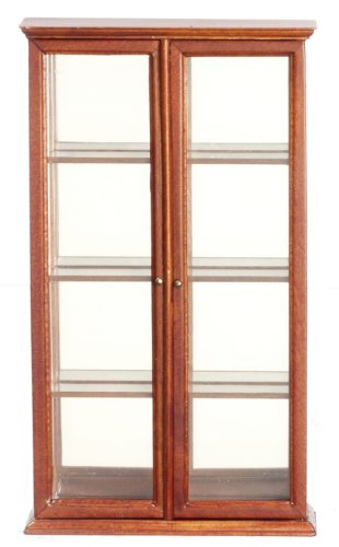 (image for) Walnut Tuscan Curio Cabinet