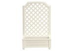 (image for) Garden Trellis w/ Planter White