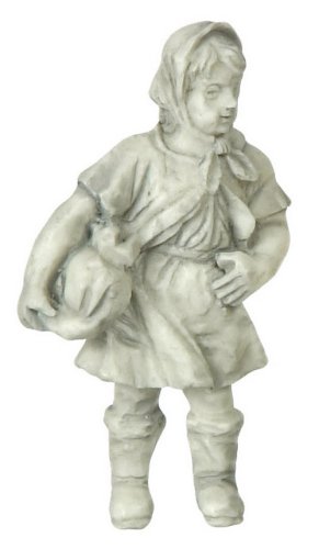 (image for) School Girl Yard Ornament - Gray