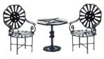 (image for) Patio Set 3pc - Black