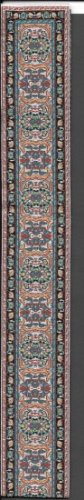 (image for) Large Turkish Rectangular Throw Rug Runner - Floral