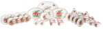 (image for) Tea Set Red Rose 35pc