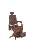 (image for) Old Fashioned Victorian Barber Chair - Walnut