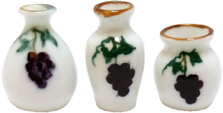 (image for) Grape Cluster Vases Set of 3