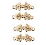 (image for) Double Flower Drawer Pulls 4pc