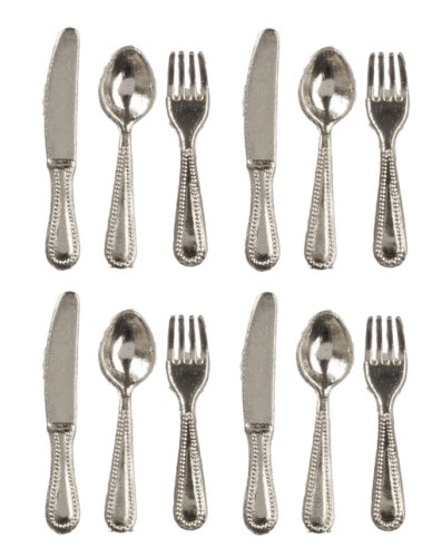 (image for) 12pc Silver Flatware