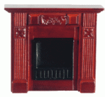 (image for) Elizabeth Fireplace - Mahogany