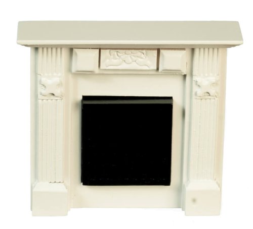 (image for) Elizabeth Fireplace - White