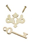 (image for) Chippendale Key Plates w/ Keys 6pc