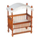 (image for) Canopy Crib - Walnut