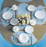 (image for) Dishes & Silverware 4 Sets