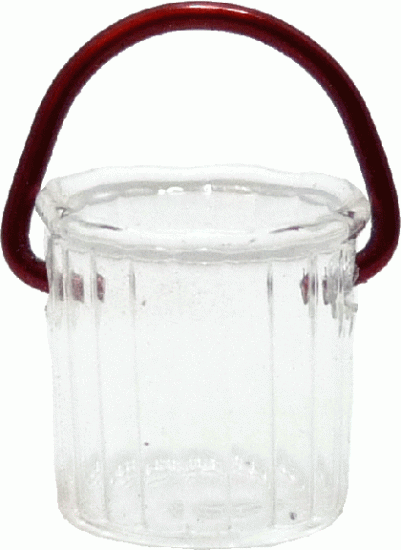 (image for) Glass Ice Bucket with Handle