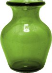 (image for) Green Glass Vase