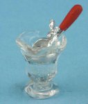 (image for) Ice Cream Scoop w/ Dish of Water