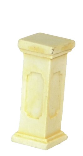 (image for) 1/2in Scale Ivory Pedestal 1 piece