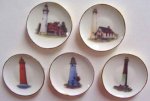 (image for) Lighthouse Plates 5pc