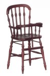 (image for) Jenny Lind Reproduction High Chair - Mahogany