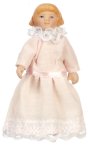 (image for) Old Fashioned Porcelain Little Girl Doll