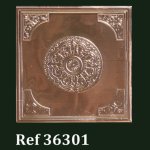 (image for) Decorative Copper Ceiling Panel 36301