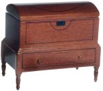 (image for) Lincoln Domed Walnut Chest