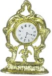 (image for) Gold Mantel Clock