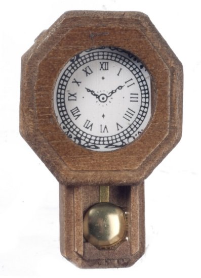 (image for) Walnut Railroad Clock