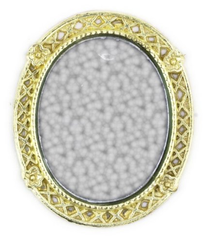 (image for) Brass Oval Mirror